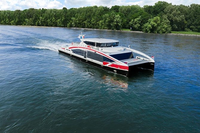 Bratislava Day Trip from Vienna With Catamaran Cruise on Danube - Danube Catamaran Return by Twin City Liner: Pontoon HUMA 6 Timing