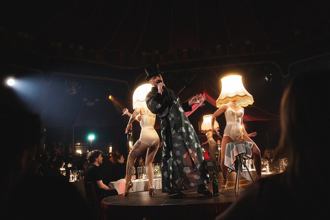 Burlesque Dinner Club The ultimate dinner club experience - Hosts, language, and staff: what to watch so you don’t miss the fun