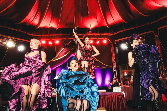 Burlesque Spectacular Dinner Show - The 3-part burlesque dinner show: how the pacing usually works