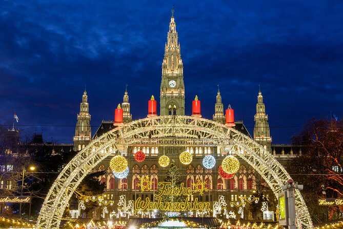 Christmas in Vienna - Private Walking Tour with Glühwein Mug - Rathausplatz and Wiener Christkindlmarkt: the big show in front of City Hall