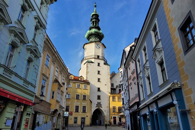 Day Trip from Vienna to Bratislava with Private Transfers - Castle Hill: Bratislava Castle exterior, Royal Baroque Garden, and Slavin views