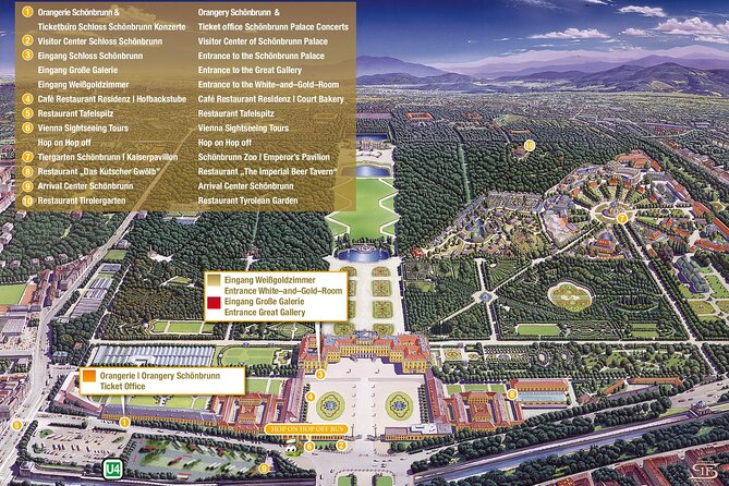 Evening at Schönbrunn Palace Vienna: 3-course Dinner and Concert - When the concert venue changes inside the palace