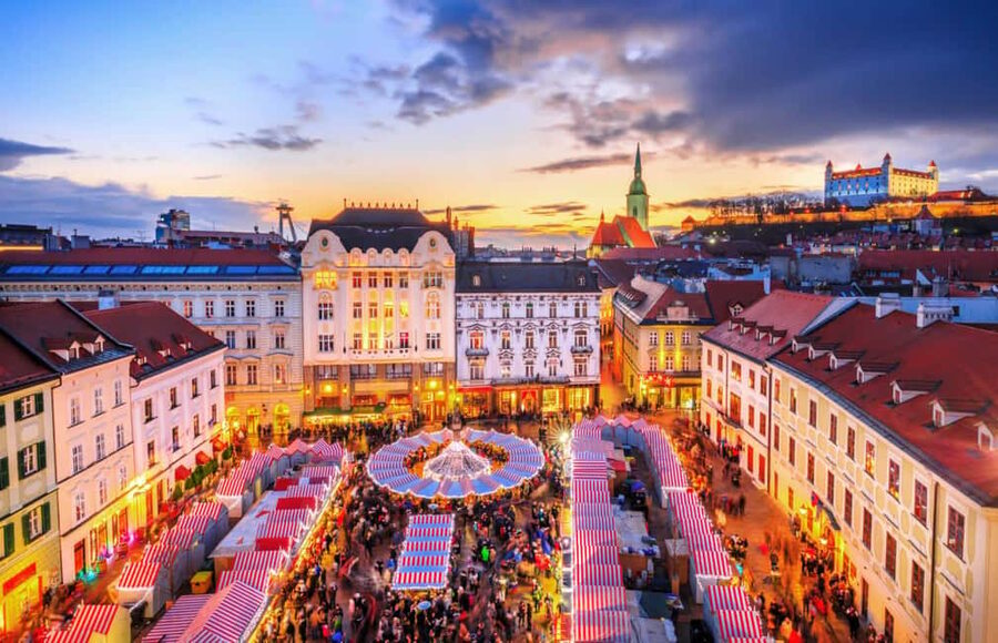 From Vienna: Bratislava Christmas Markets Guided Tour - Market Time at Hviezdoslav Square and Near Michael’s Gate