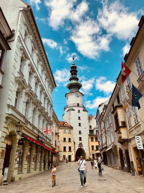 From Vienna: Bratislava City Highlights Trip - The in-between viewpoints: scenic stops that break up the walking