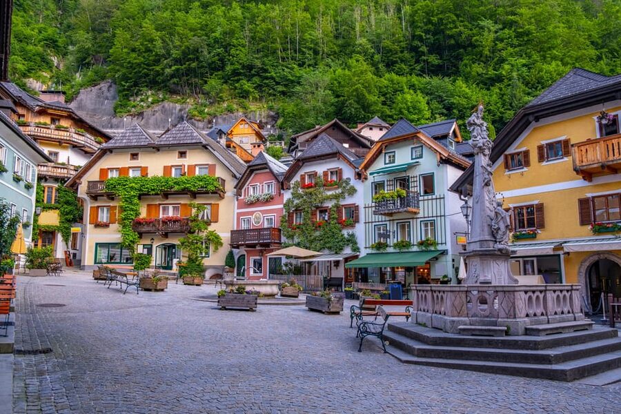 From Vienna: private day trip to Hallstatt and Salzburg - Hallstatt: Salt-Mine Time and a Self-Guided Stroll