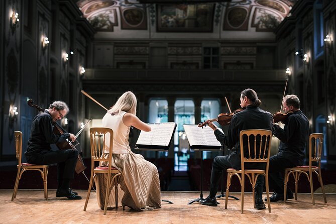 Haydn Quartett in the Musikverein (Brahms Hall) - Brahms Hall at the Musikverein: where the acoustics do the work