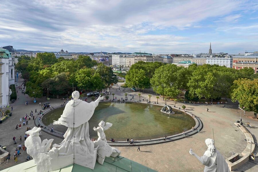 Karlskirche Entry Ticket with Panoramic Terrace Access - Special Timing Considerations: When Decorations or Installations Change the Experience