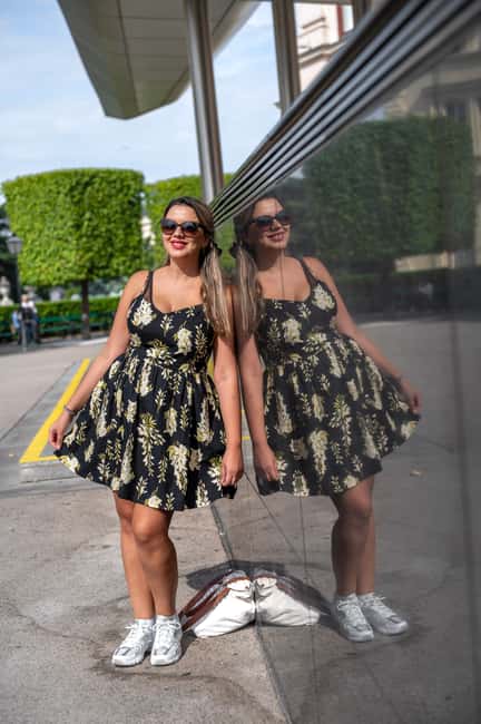 Private Photoshoot in Vienna City Center - Walk toward Albertina Modern for elevated city views