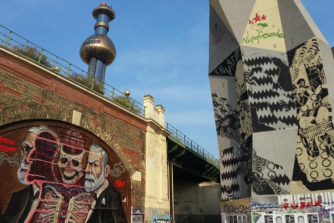 Street Art Tour in Vienna - Stop 3: Danube Canal (Donau Kanal) — the long open-air street-art gallery