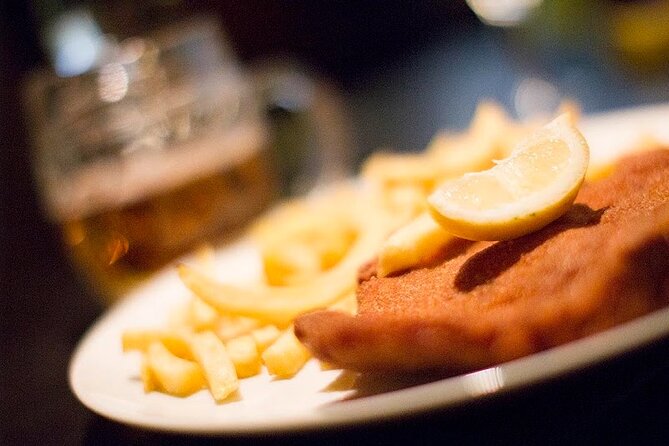 The Viennise Food Tour: The World of Yesterday - Stop 2 on Stiftgasse 8: Frankfurter in gulaschsaft with Zweigelt