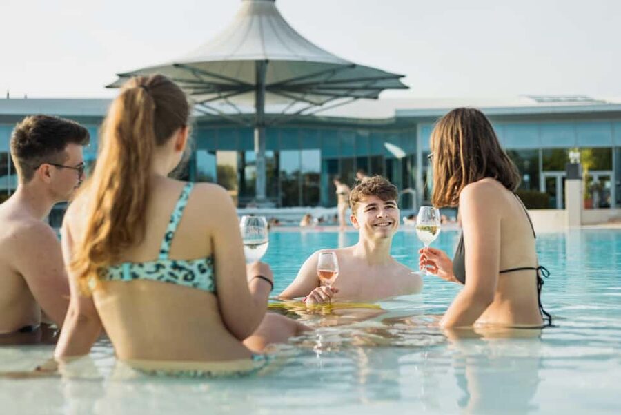 Therme Laa Wellness Day: Spa Escape Near Vienna - How the thermal water world really feels: pools, cascades, grottos, and jets