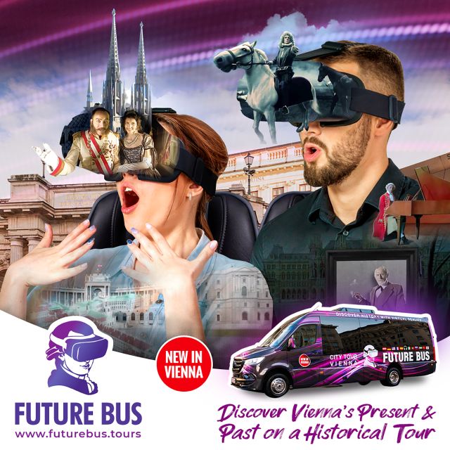 Vienna: Bus Tour with Virtual Reality Experience - How the VR Stops Work in a Tight 60 Minutes