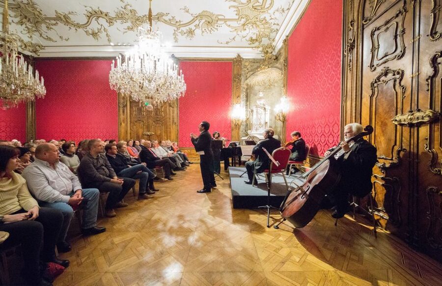 Vienna: Concert by the Vienna Baroque Orchestra - A 90-minute Austria-music sampler in a real Viennese palace
