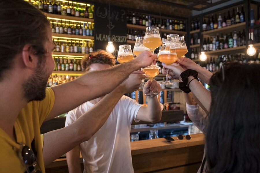 Vienna: Craft Beer Tasting Experience with Local Snacks - Vienna’s 1st District brewery: the setting matters more than you think