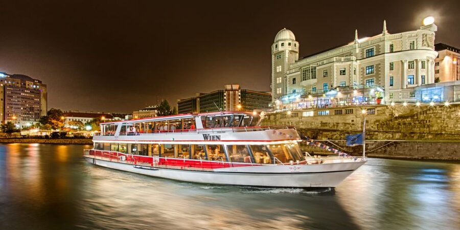 Vienna: Evening Cruise Along The Danube - Upper Deck Photos and the Live Cam Screen
