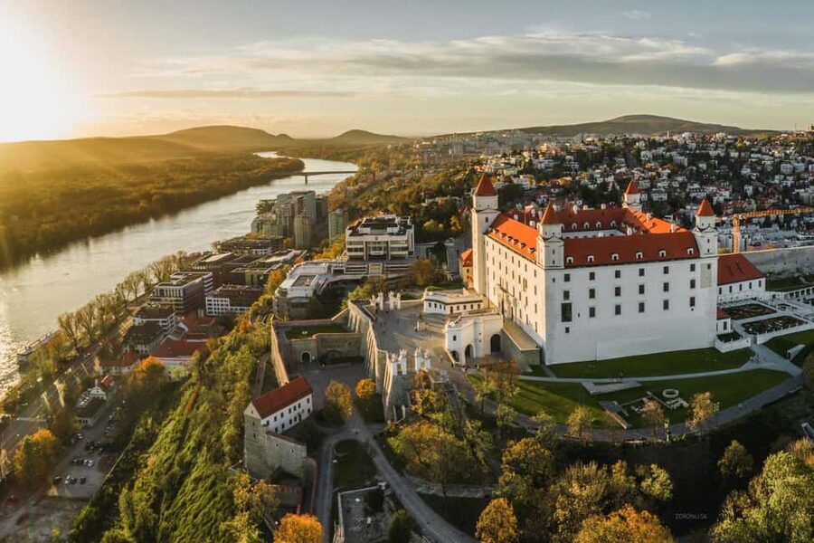Vienna: Guided Bratislava & Devín Castle Tour via Hainburg - Bratislava Old Town: Gates, a Cathedral With Crowned Kings, and Room to Wander