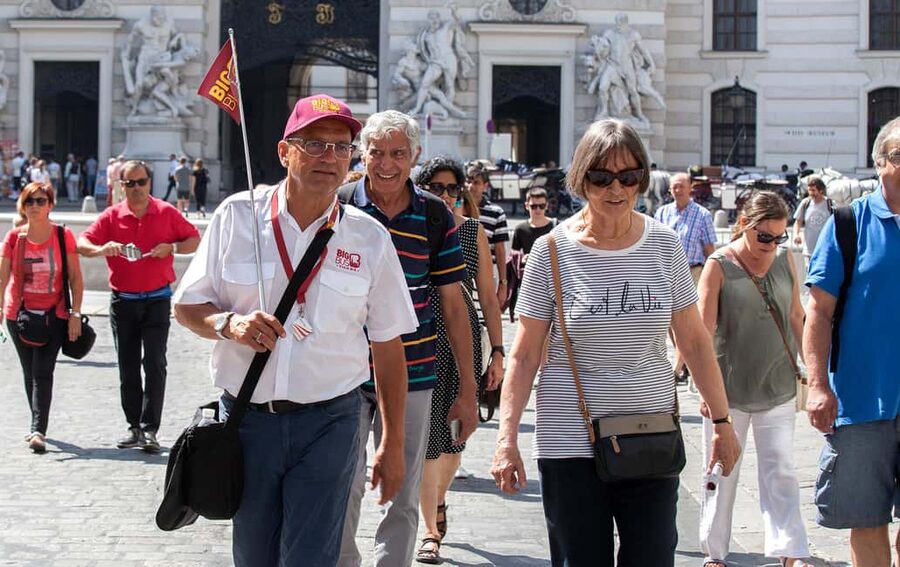 Vienna Guided Imperial Walk: Hofburg, Habsburgs, St Stephens - Hofburg Palace surroundings: where ceremony and power meet
