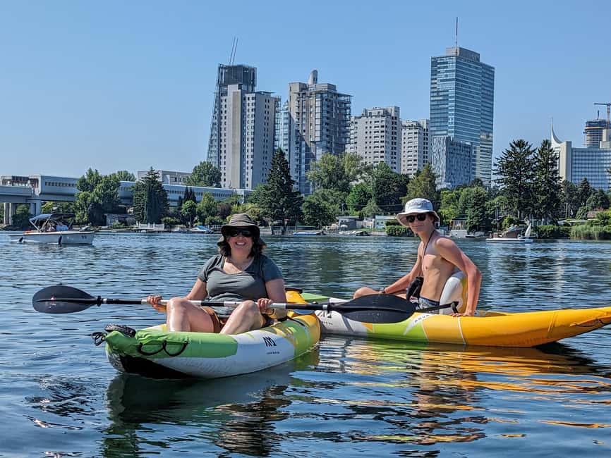 Vienna: Guided Kayaking Tour - Alte Donau: the Vienna you don’t reach on foot