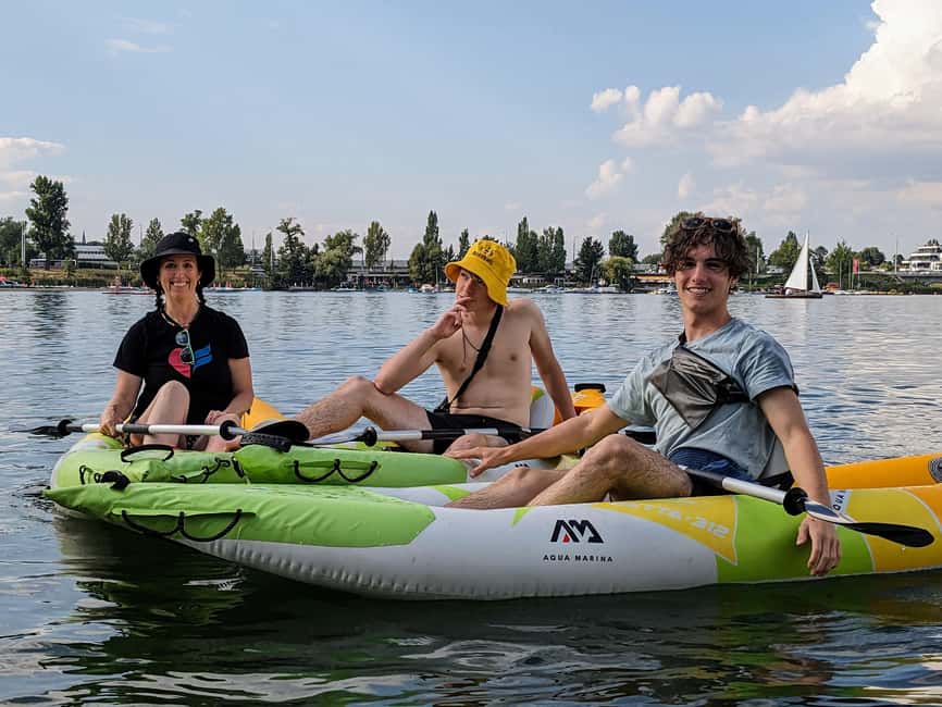 Vienna: Guided Kayaking Tour - The swim break: when a warm day turns the tour into a highlight
