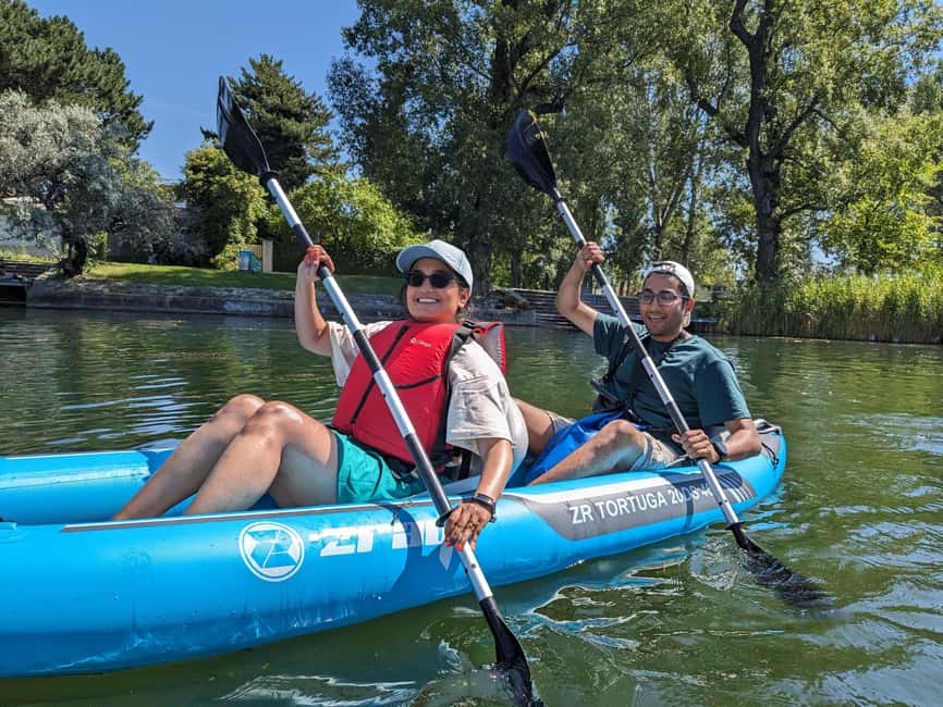 Vienna: Guided Kayaking Tour - Gear and safety that make the experience less stressful