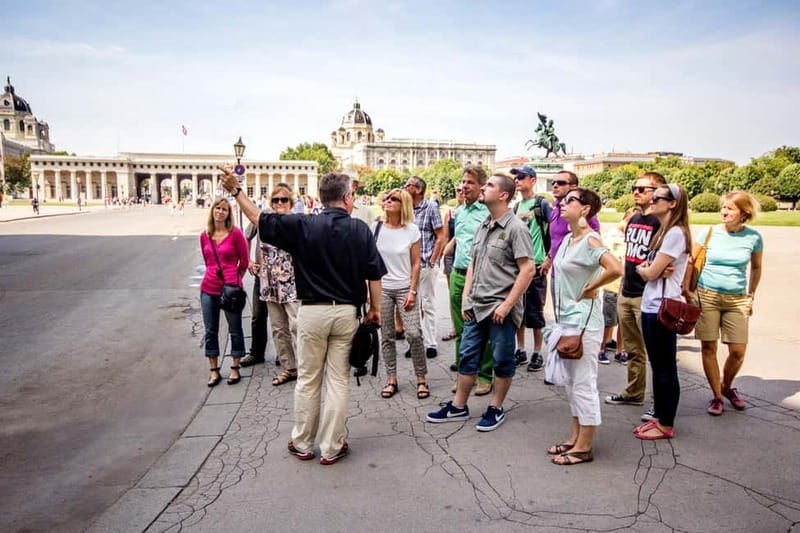 Vienna: Habsburgs Capital, 2hrs. Historical walking Tour - Michaelerplatz: the Baroque star shape that makes everything click