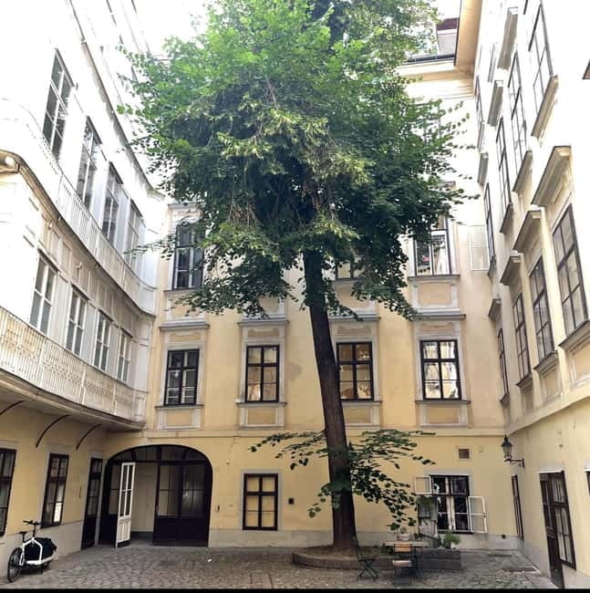 Vienna: Hidden courtyards Guided walking tour - Meeting point sanity: finding Zahnwehherrgott without stress