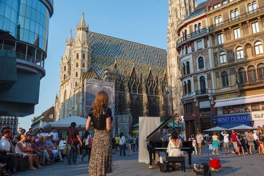 Vienna: Highlights Private Tour, Palaces & Sacher Cake - Mozarthaus and St. Stephen’s Cathedral: music meets Gothic