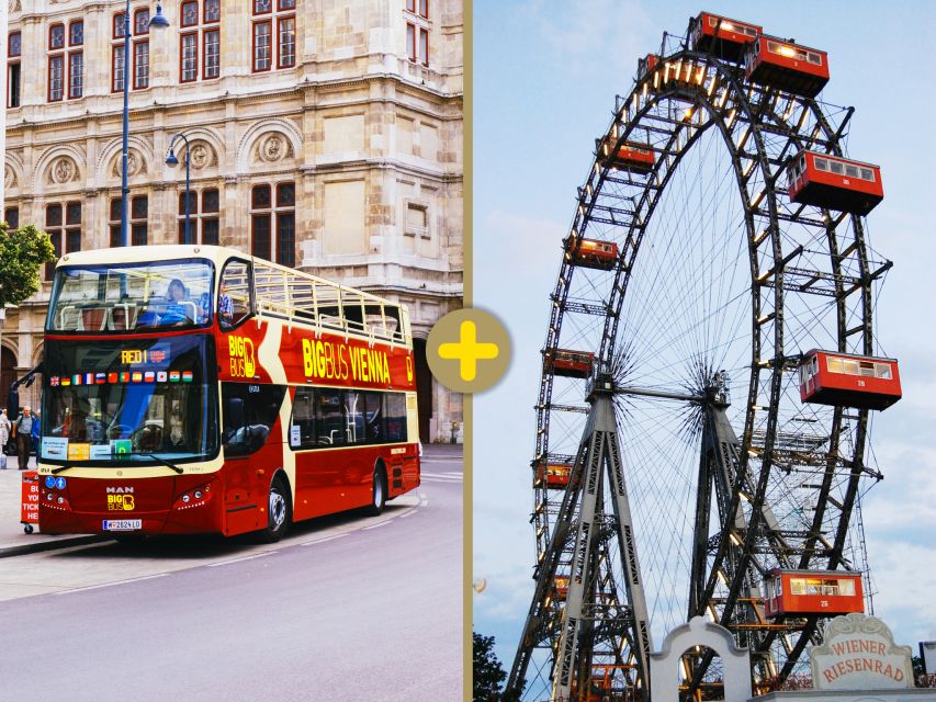 Vienna: Hop-on Hop-off, Ferris Wheel, and River Cruise - Getting On: City Route and Palace Route From Opera or Albertina