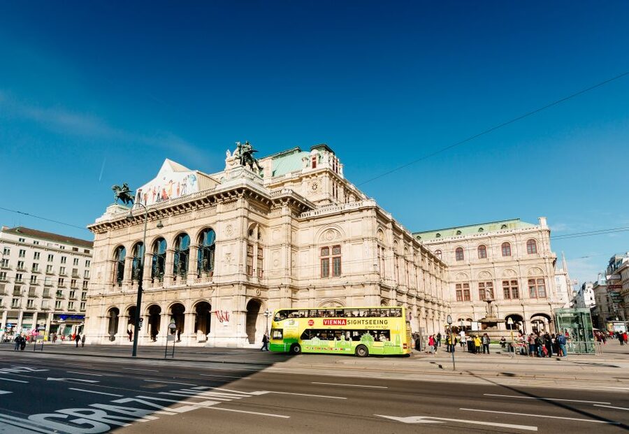 Vienna: Hop-On Hop-Off Sightseeing Bus Tour in 19 Languages - Getting Onboard: Finding the Yellow Buses and Practical Stop Use