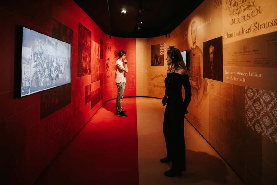 Vienna: Johann Strauss - Immersive Audiovisual Experience Ticket - The Strauss story through interactive exhibitions