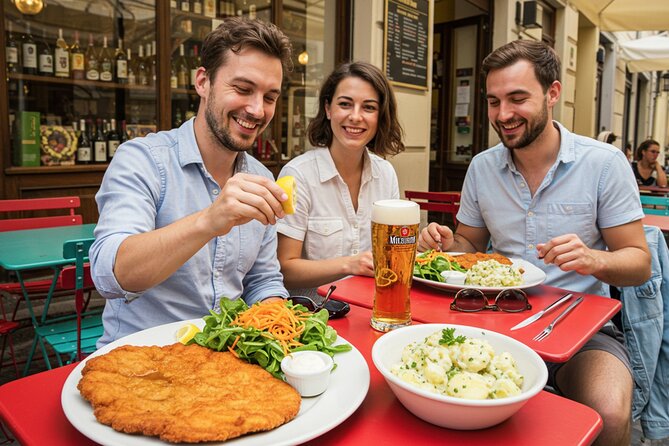 Vienna Market Private Gourmet Tour: Local Tastes and Drinks - Café Sluka: cappuccino and a taste of Sacher Torte