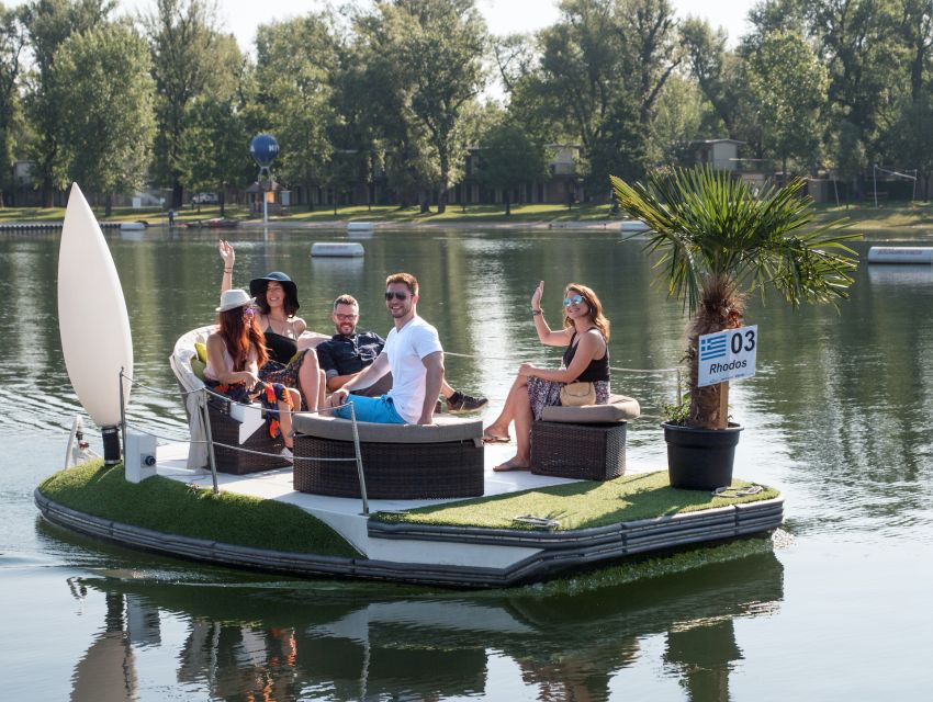 Vienna: Private Floating Island E-Boat Rental on Danube - Key Things To Know Before You Rent a Floating Island E-Boat