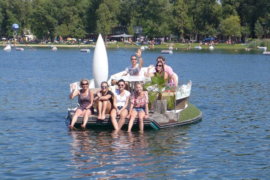 Vienna: Private Floating Island E-Boat Rental on Danube - Old Danube by Floating Island E-Boat: What You’re Really Booking