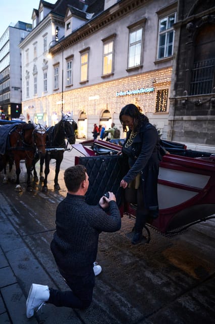 Vienna: Professional Proposal Photographer - Meeting at the Church: The Start That Sets the Tone