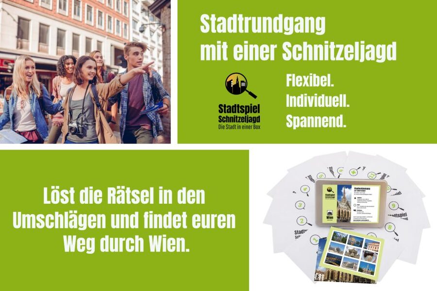 Vienna: Scavenger Hunt Self-Guided Tour - The 16-envelope puzzle box: what you really get