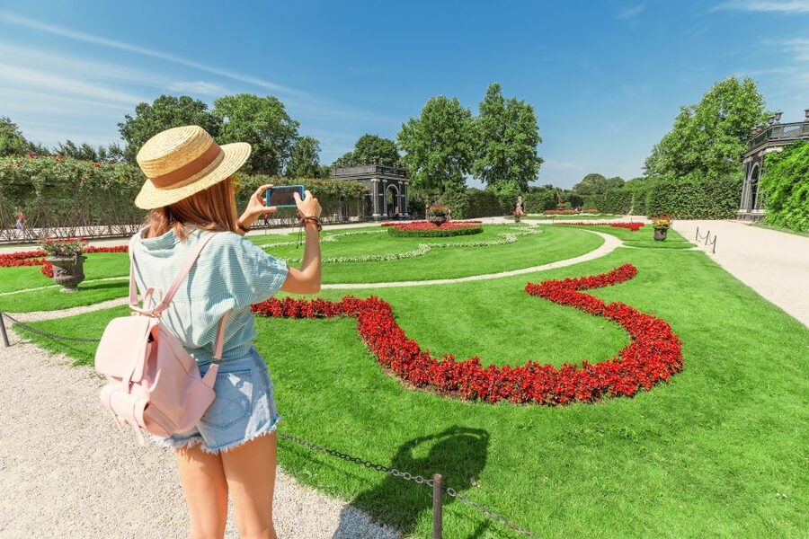 Vienna: Skip-the-Line Schönbrunn Palace & Gardens Tour - Gardens, courtyards, and the Gloriette views from the route
