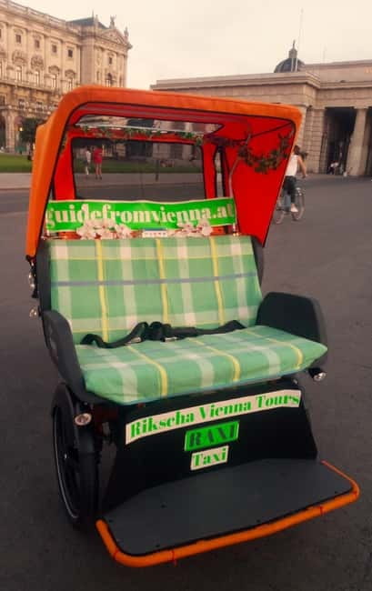 Vienna: Tour with locals in RAXI electric rickshaw - A Private Vienna Ride, Built for Big Stops and Few Sore Feet