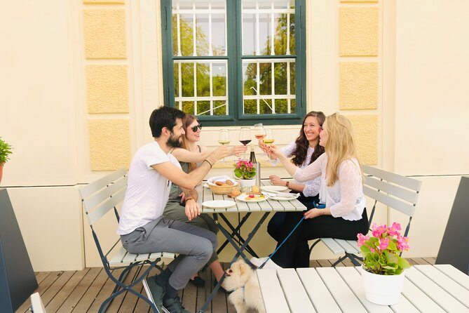 Wine Tasting at Schönbrunn Palace with optional Palace Ticket - Entering Schönbrunn via the Joseph II restaurant setup